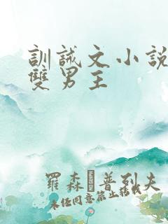 训诫文小说推荐双男主