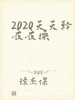 2020天天干夜夜操