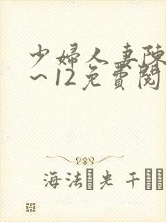 少妇人妻陈艳1～12免费阅读