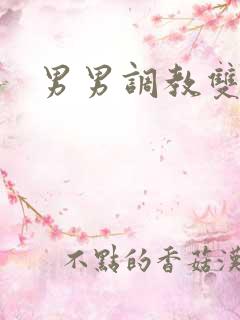 男男调教双性文