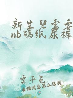 新生儿需要多少nb码纸尿裤