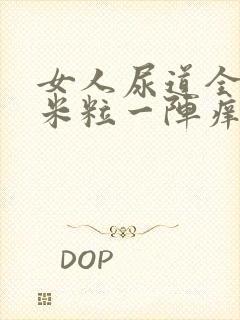 女人尿道全是小米粒一阵痒一阵不痒