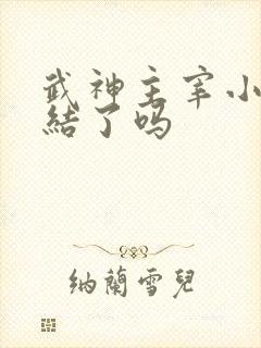 武神主宰小说完结了吗