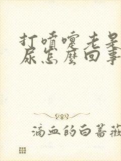 打喷嚏老是会漏尿怎么回事