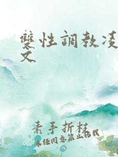 双性调教凌辱网文