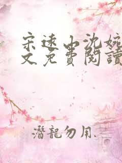 宋远山沈婉慈全文免费阅读笔趣阁