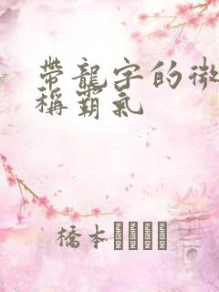 带龙字的微信昵称霸气