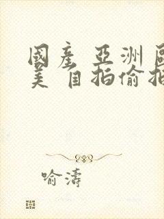 国产 亚洲 欧美 自拍偷拍