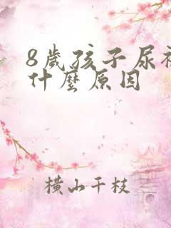 8岁孩子尿裤子什么原因