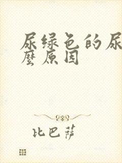 尿绿色的尿是什么原因