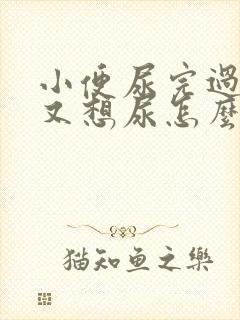 小便尿完过一会又想尿怎么办