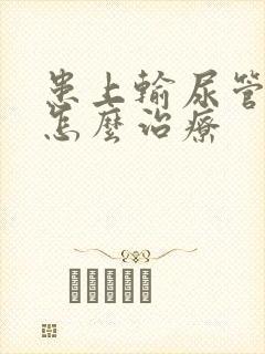 患上输尿管结石怎么治疗