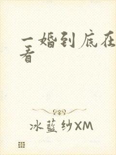 一婚到底在线观看