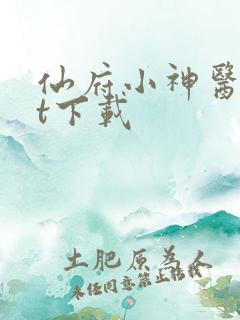 仙府小神医txt下载