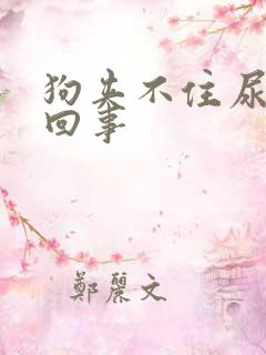 狗夹不住尿怎么回事