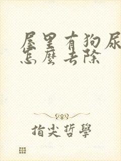 屋里有狗尿骚味怎么去除