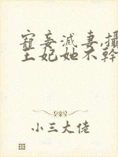 宠妾灭妻,摄政王妃她不干了