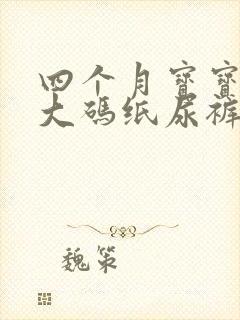 四个月宝宝穿多大码纸尿裤