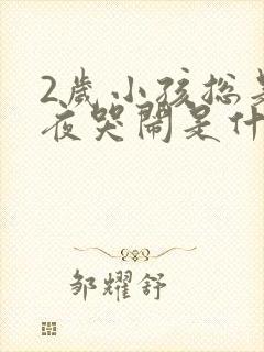 2岁小孩总是半夜哭闹是什么原因