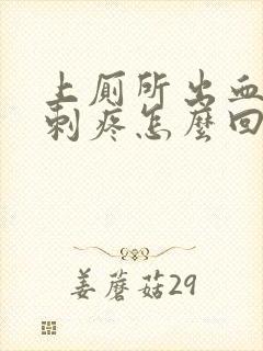 上厕所出血肛门刺疼怎么回事