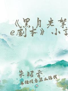 《黑月光拿稳be剧本》小说