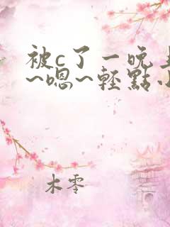 被c了一晚上啊~嗯~轻点小说