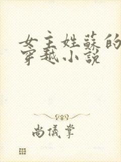 女主姓苏的农家穿越小说