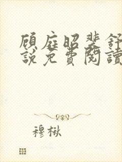 顾庭昭裴舒意小说免费阅读最新章节