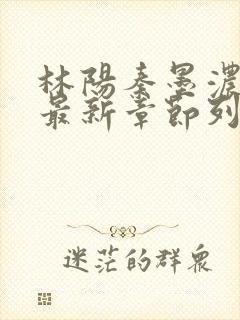 林阳秦墨浓小说最新章节列表