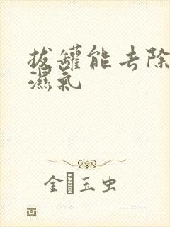 拔罐能去除体内湿气