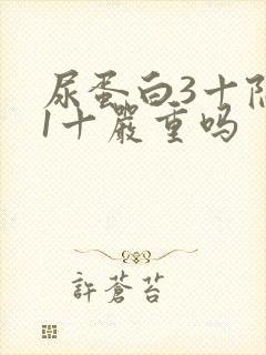 尿蛋白3十隐血1十严重吗