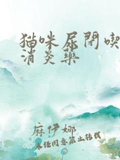 猫咪尿闭吃什么消炎药