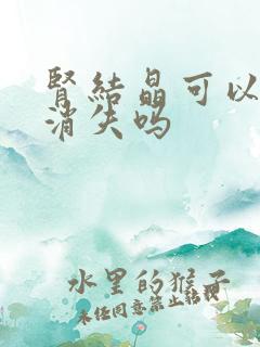 肾结晶可以自己消失吗