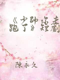 《少帅你老婆又跑了》短剧