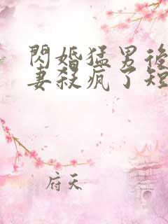 闪婚猛男后,护妻杀疯了短剧