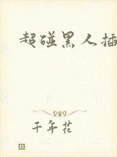 超碰黑人插一半