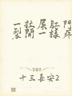 一拉屎肛门就像裂开一样疼还出血怎么办