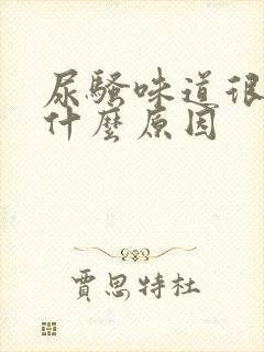 尿骚味道很重是什么原因