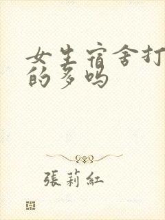 女生宿舍打呼噜的多吗