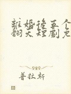 离婚后五个弟宠翻天短剧免费观看