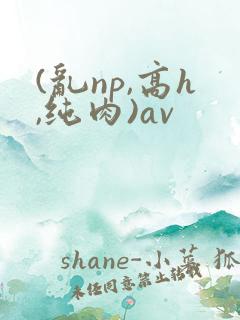 (乱np,高h,纯肉)av