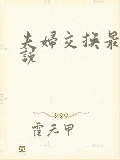 夫妇交换最新小说