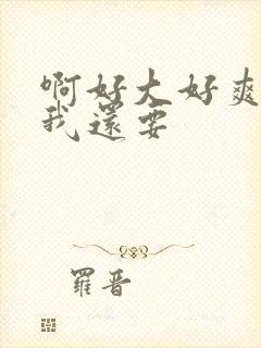 啊好大好爽用力我还要