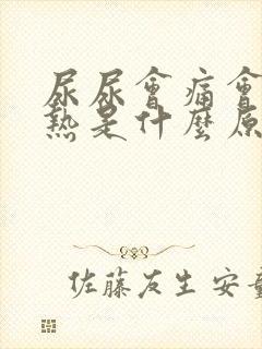 尿尿会痛会尿灼热是什么原因