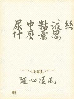 尿中粘液丝高是什么意思