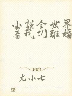 小说全世界都盼着我们离婚免费阅读