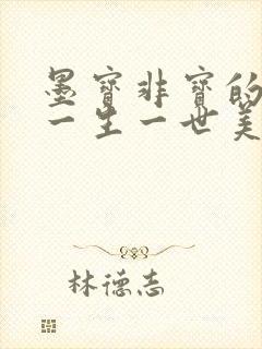 墨宝非宝的小说一生一世美人骨