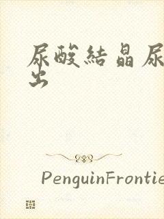 尿酸结晶尿液排出