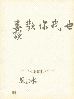 喜欢你我也是小说