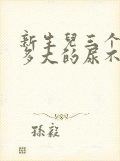 新生儿三个月用多大的尿不湿